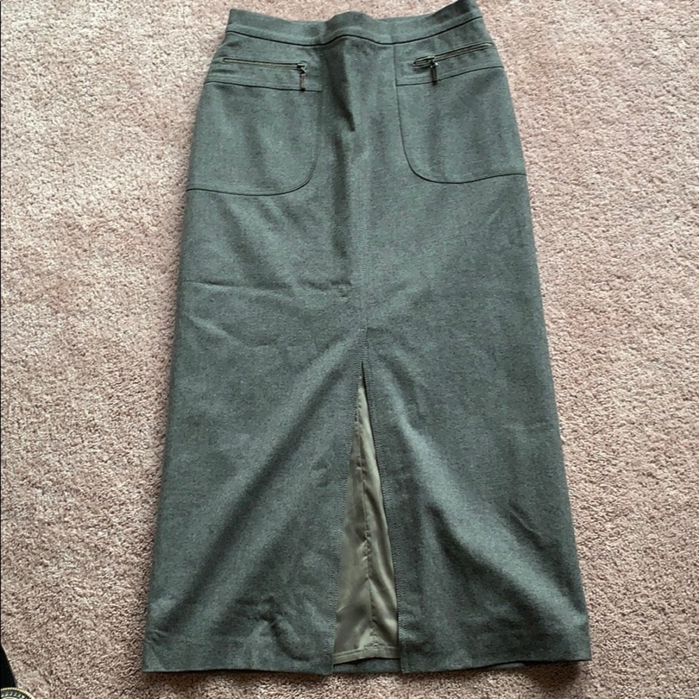 Gunex long grey skirt